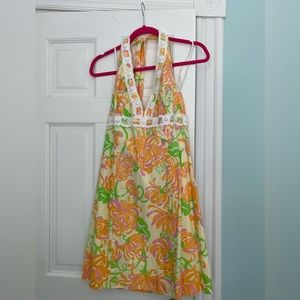 Lilly Pulitzer halter style dress size 12